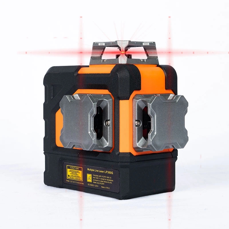 ¿Dónde está la aplicación específica del nivel de láser rojo 3D?